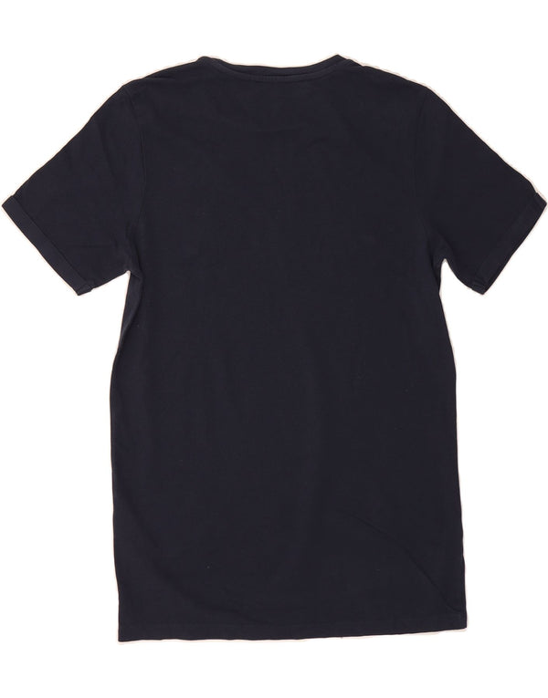 Camiseta feminina JACK & JONES Reino Unido 14 grande algodão azul marinho