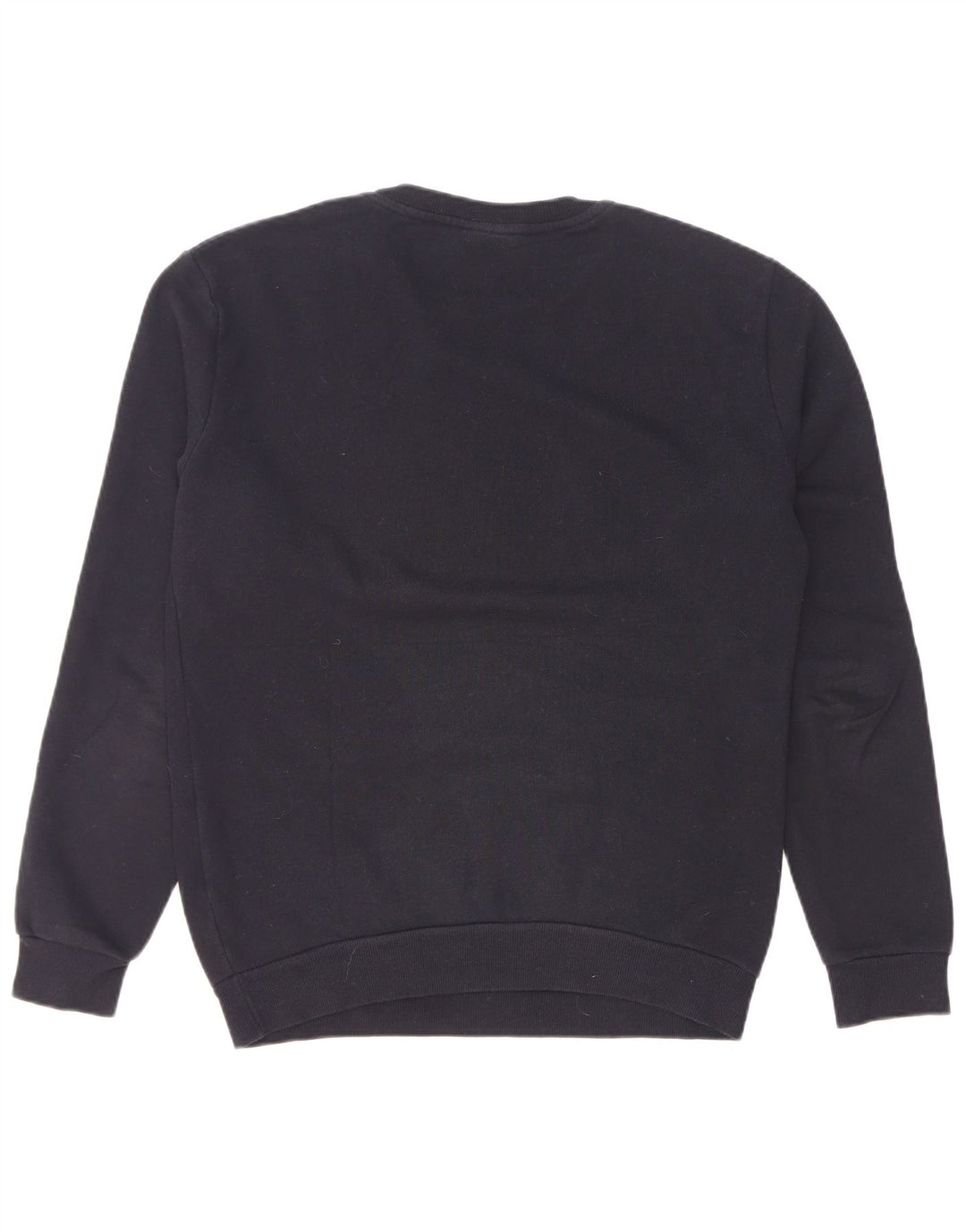 Zara moletom gráfico masculino jumper pequeno azul marinho algodão