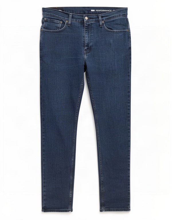 Calça jeans masculina Levi's 512 Slim Tapered W34 L32 azul algodão
