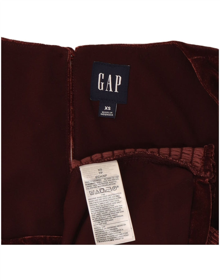 Colete feminino Gap Top UK 6 XS Borgonha Poliéster