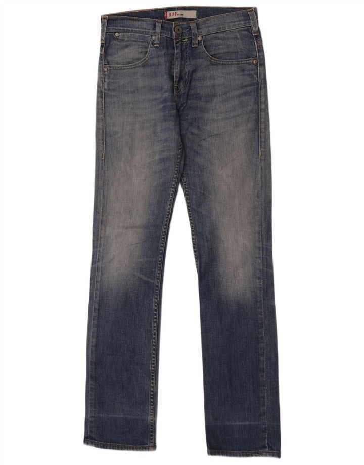 Jeans Levis 511 Slim Masculino W28 L34 Azul