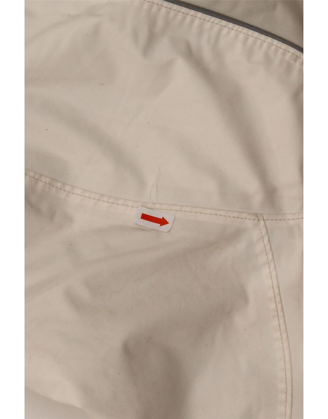 Jaqueta corta-vento feminina COLUMBIA Titanium UK 16 grande bloco colorido branco