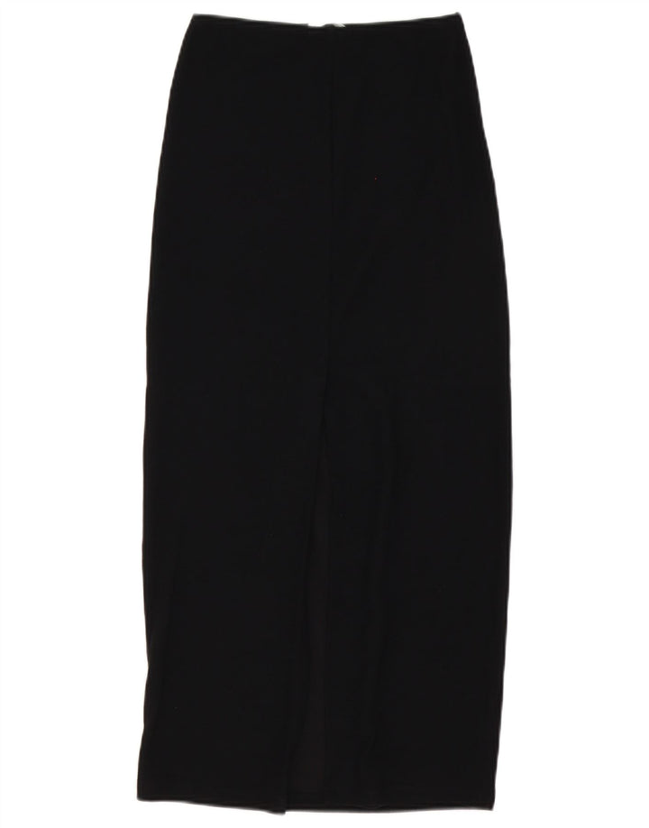 Saia midi feminina Zara pequena W28 preta