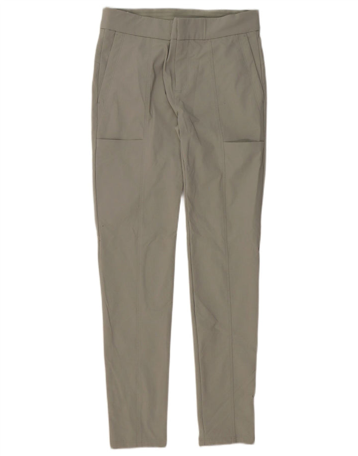 Calça cargo skinny feminina ATHLETA US 2 XS W29 L29 cinza nylon