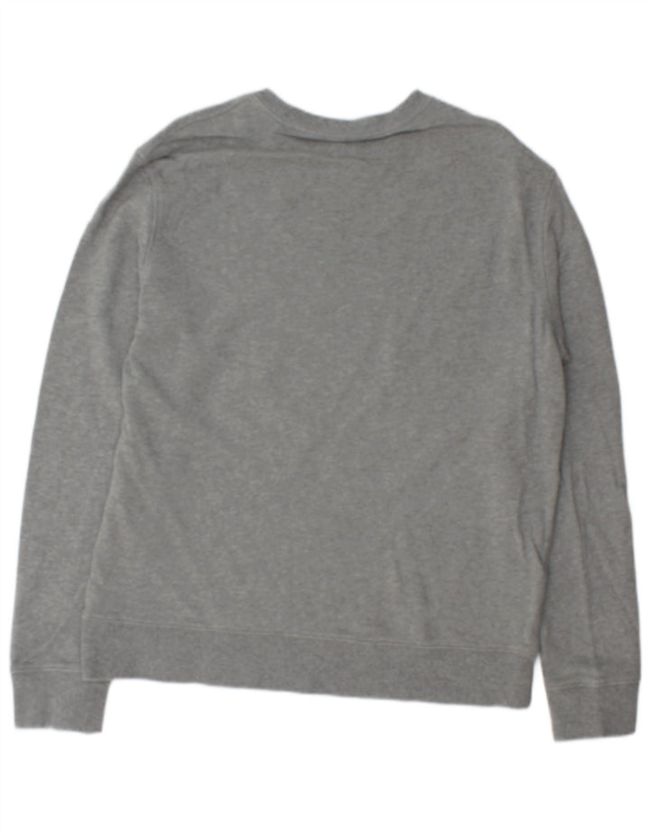 Suéter masculino Marks & Spencer grande algodão cinza