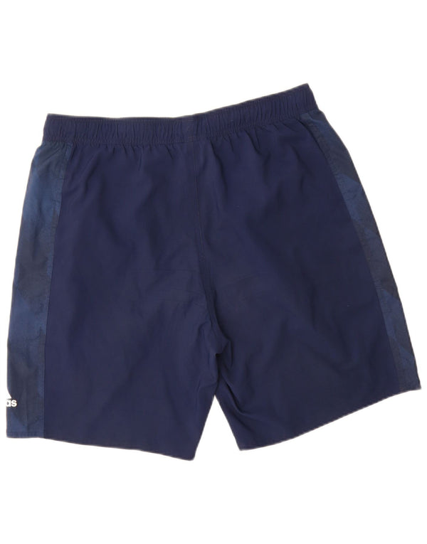Adidas Mens FC Bayern Munchen Sport Shorts Grande Azul Marinho Colorblock