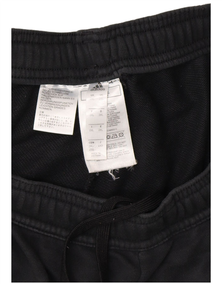 Calças de treino masculinas ADIDAS 2XL algodão preto