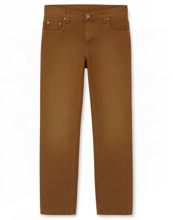 Carhartt Mens Slim Jeans W28 L32 Algodão Bege