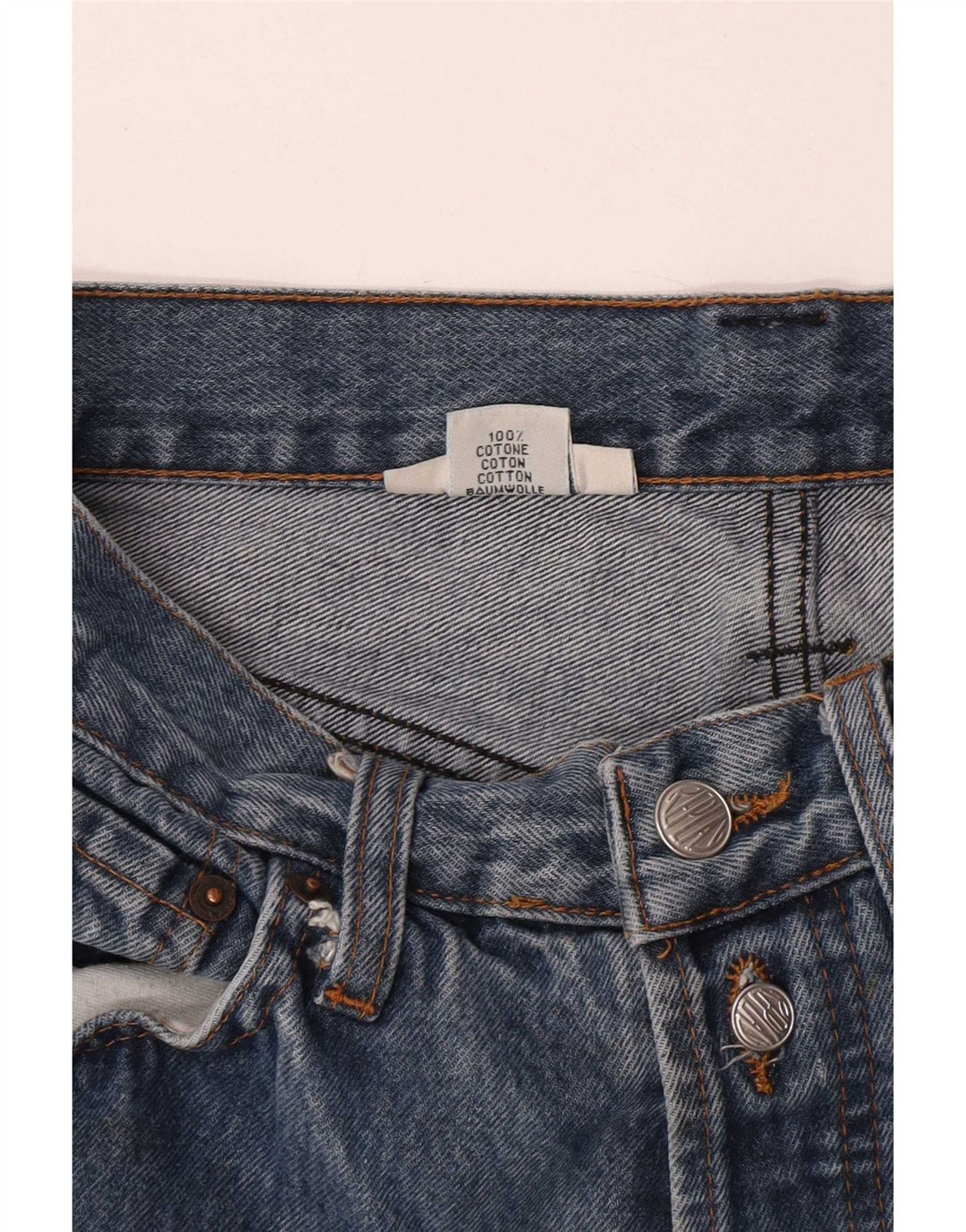 Replay Jeans 901 Slim Feminino W32 L32 Azul Algodão