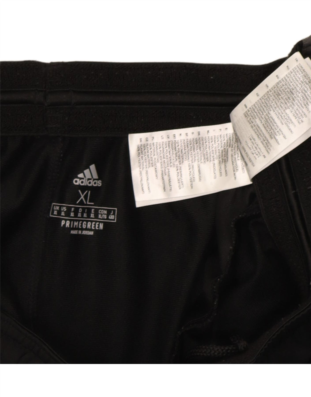 Calça Adidas Mens Treino XL Preto Poliéster