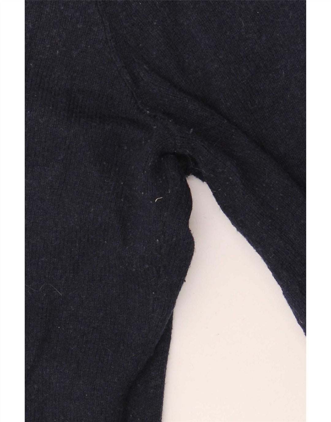 Suéter masculino Gap com gola redonda, grande lã Merino azul marinho