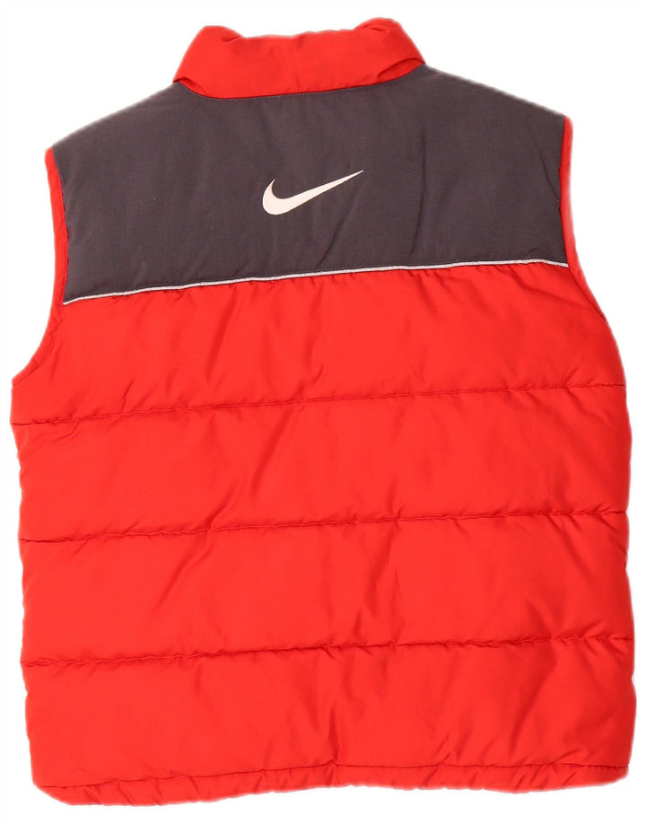 Colete Nike Boys Graphic acolchoado 10-11 anos médio vermelho colorblock poliéster