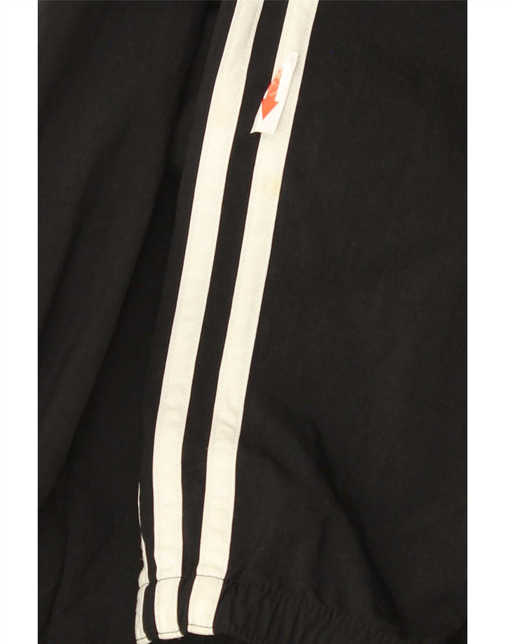 Adidas masculino moletom com capuz jaqueta superior médio preto nylon