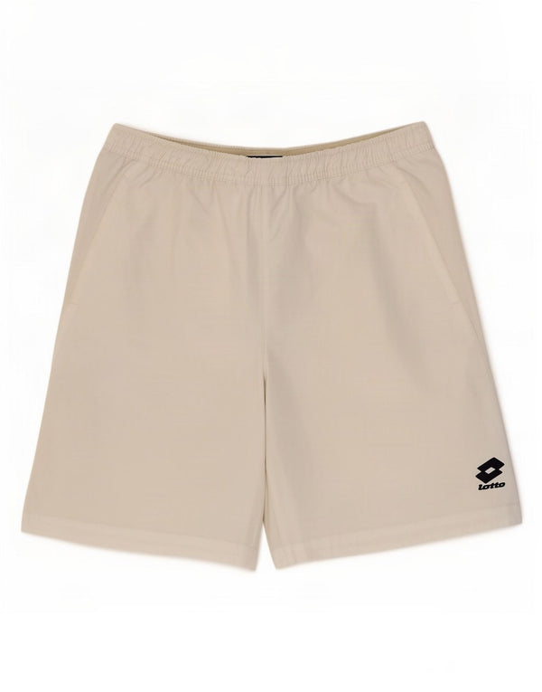 Lotto Mens Sport Shorts UK 40/42 Grande Poliéster Branco