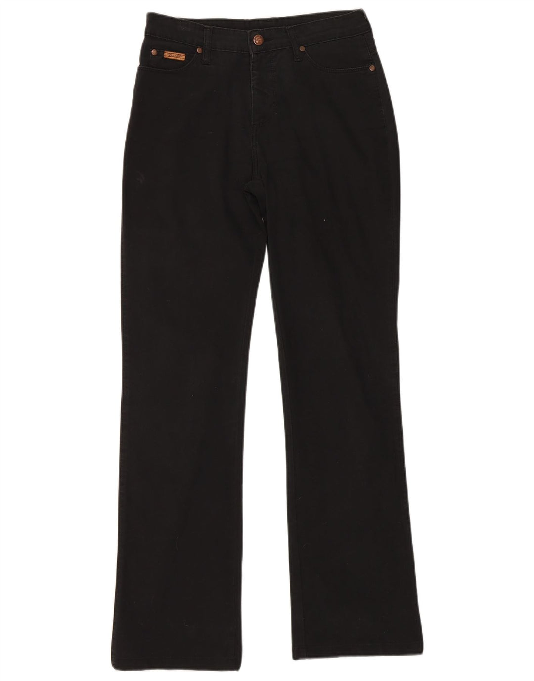 Jeans bootcut feminino WRANGLER W28 L30 algodão preto