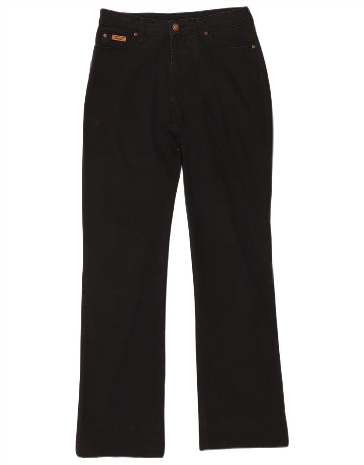 Jeans bootcut feminino WRANGLER W28 L30 algodão preto