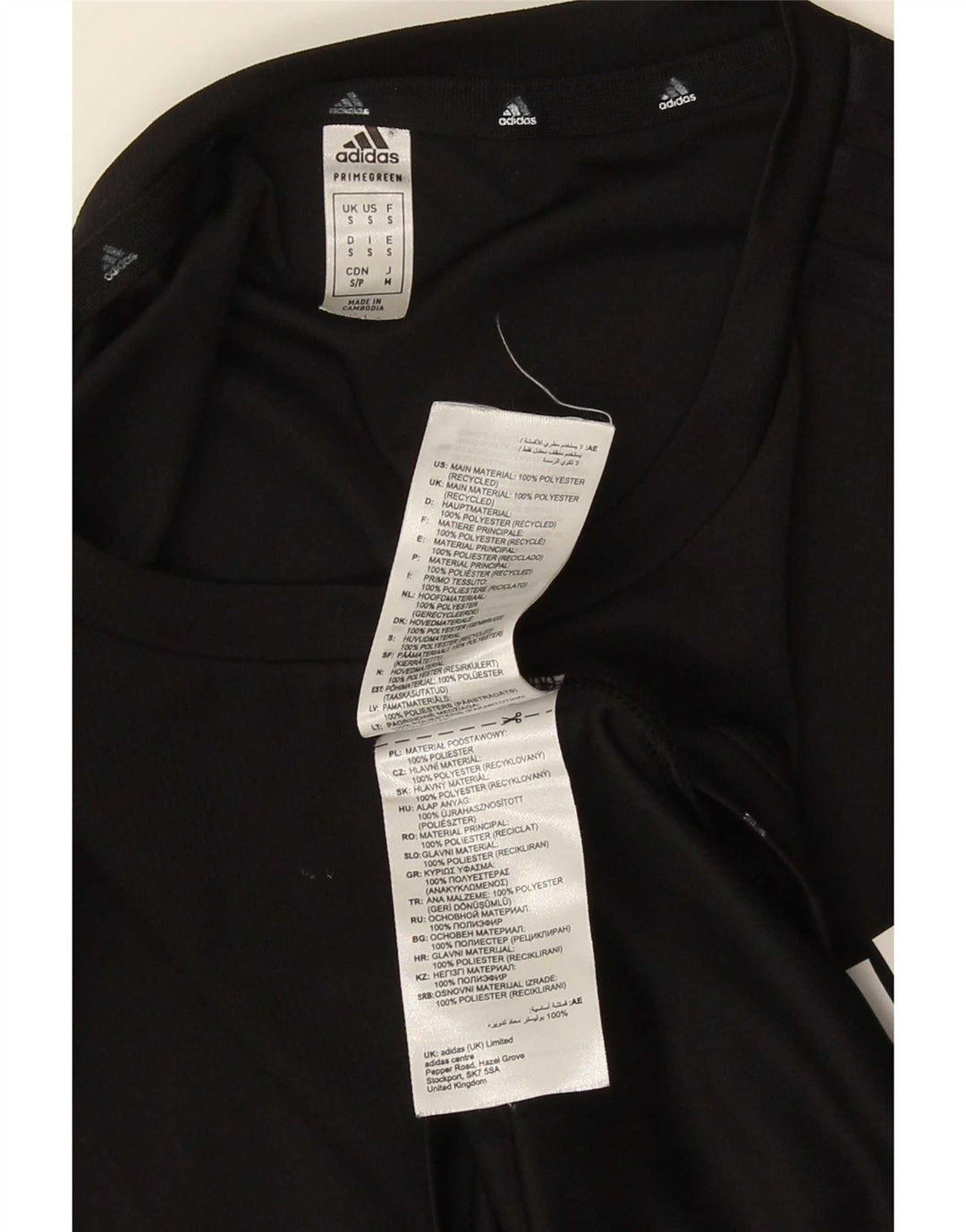 Adidas Mens Aeroready Vest Top Pequeno Poliéster Preto