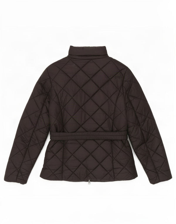 Jaqueta acolchoada feminina Guess UK 12 poliamida preta média