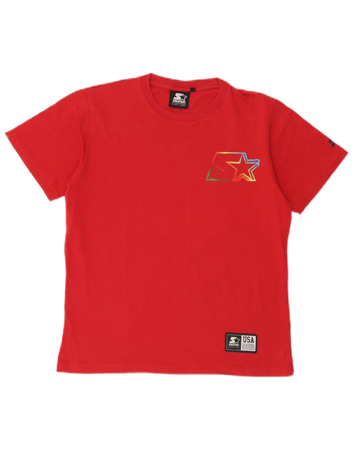 Camiseta Starter Boys Graphic Top 13-14 Anos Algodão Vermelho