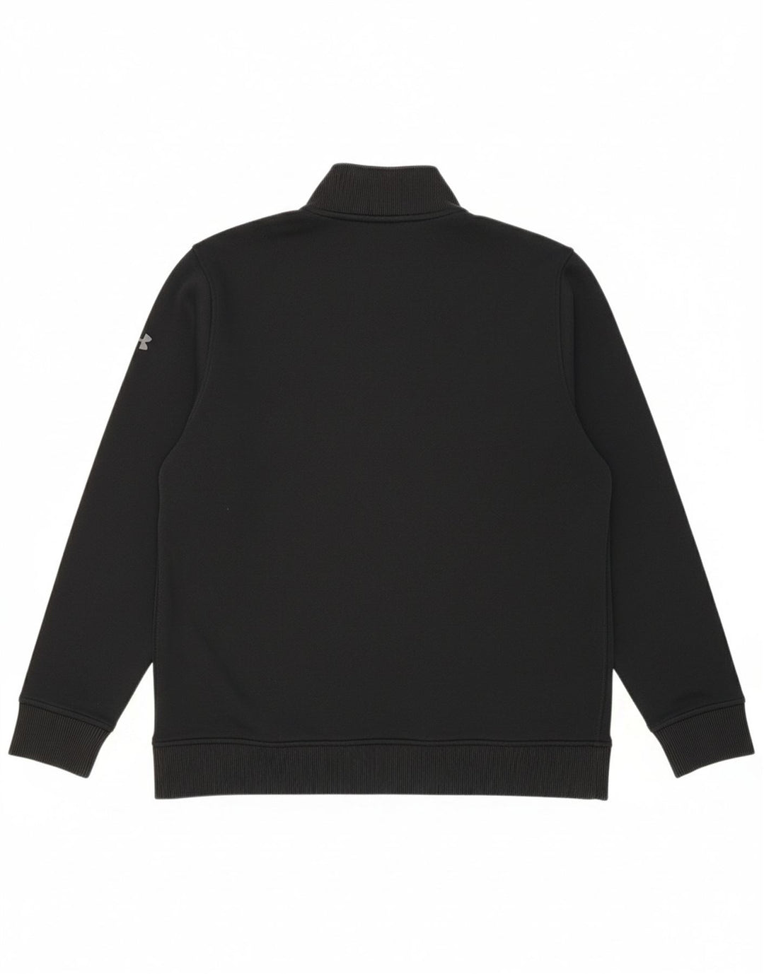 UNDER ARMOUR Suéter masculino com zíper e gola média preto