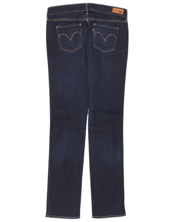 Calça jeans feminina Levi's Slight Curve Modern Rise Straight W30 L32 Azul marinho