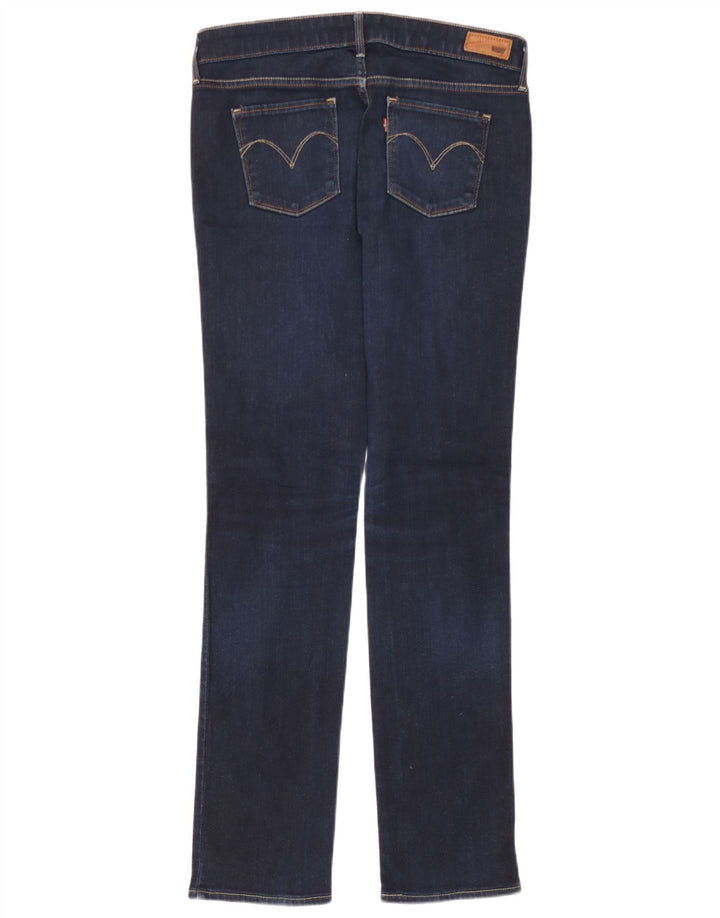Calça jeans feminina Levi's Slight Curve Modern Rise Straight W30 L32 Azul marinho