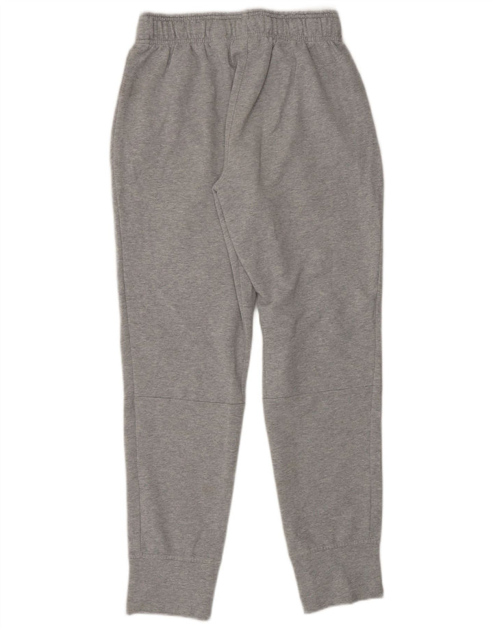 Calça de treino masculina Reebok Joggers pequeno algodão cinza