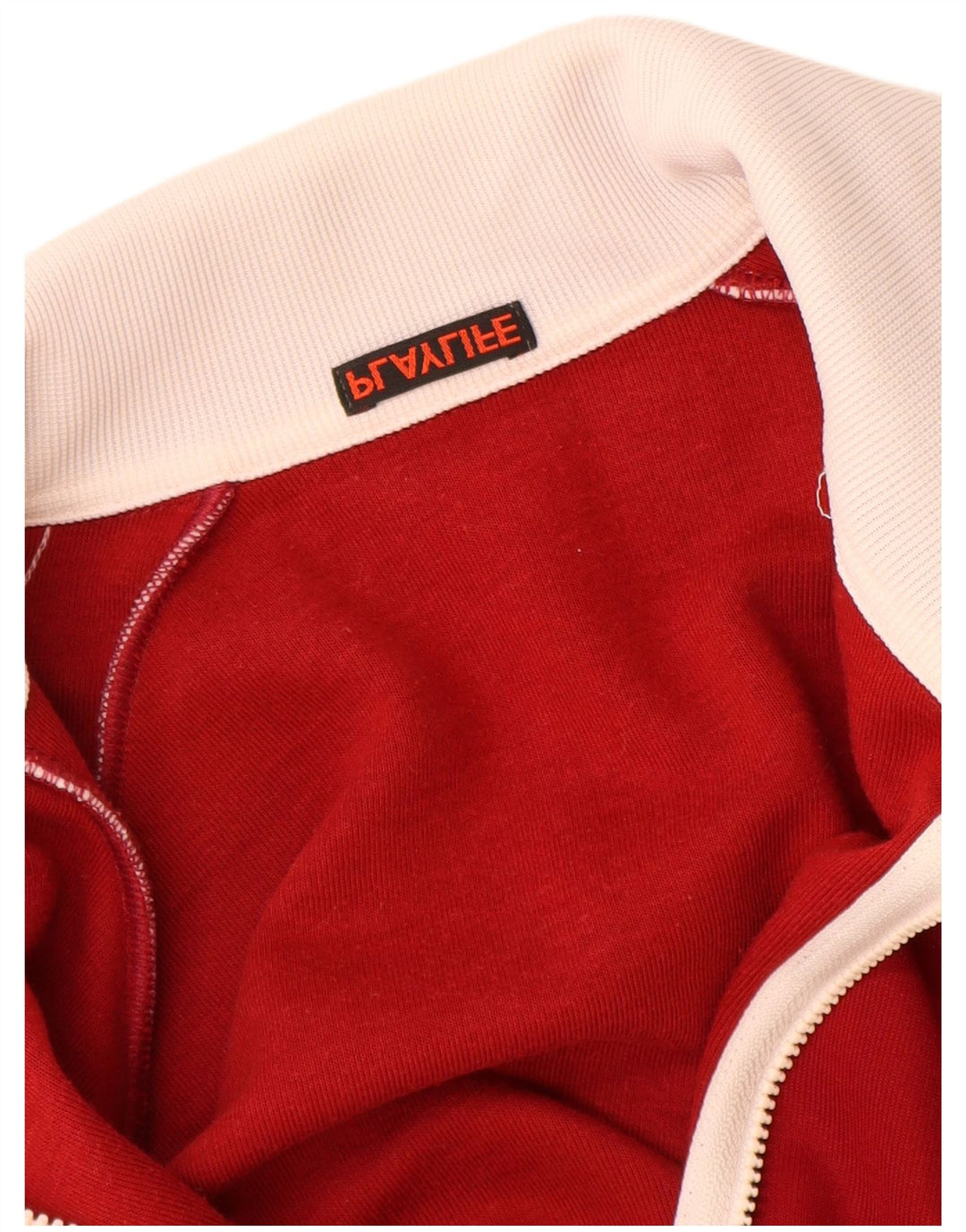 Playlife Womens Tracksuit Top Jacket UK 12 Médio Vermelho