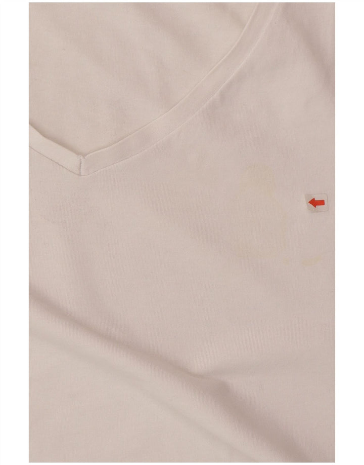 Camiseta masculina Scotch & Soda grande branca