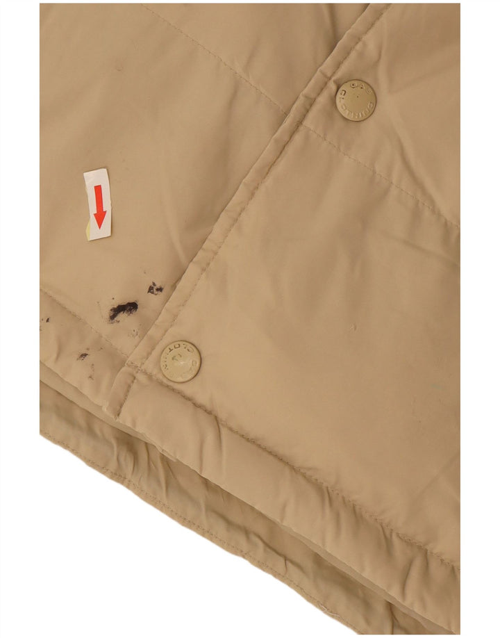 Colete acolchoado masculino Gas UK 42 XL bege