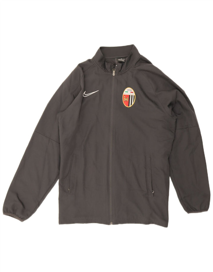 Nike Mens Ascoli Calcio 1898 Tracksuit Top Jacket XL Cinza Poliéster