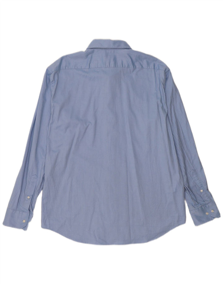 Camisa masculina regular fit HUGO BOSS XL algodão azul