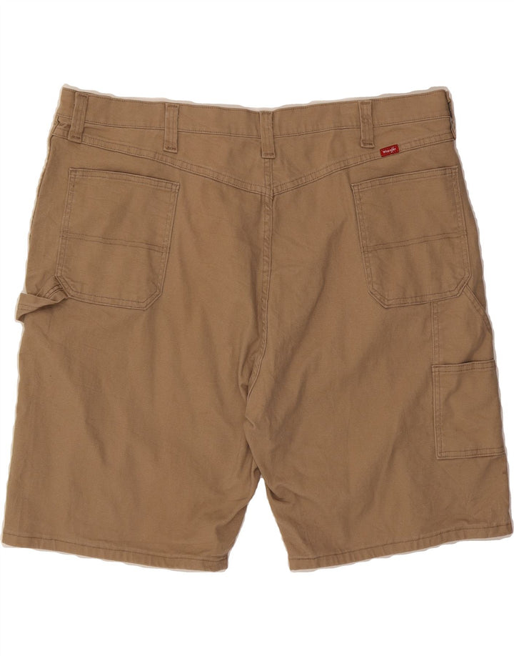 WRANGLER Mens Cargo Shorts W46 3XL  Grey Cotton Vintage Wrangler and Second-Hand Wrangler from Messina Hembry 