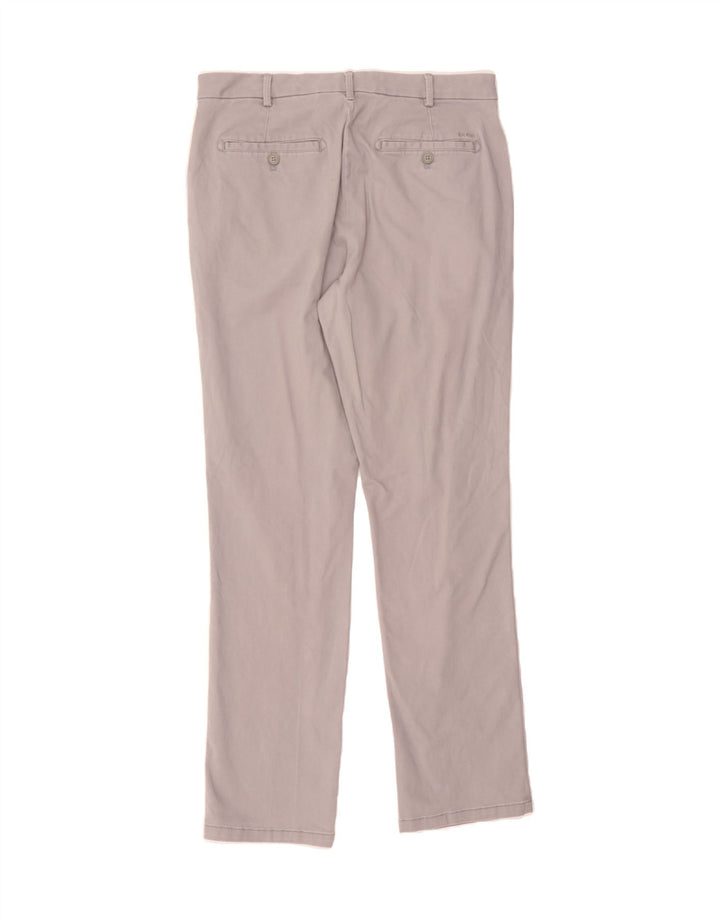 IZOD Mens Salt Water Straight Chino Trousers W32 L32 Grey Cotton Vintage Izod and Second-Hand Izod from Messina Hembry 