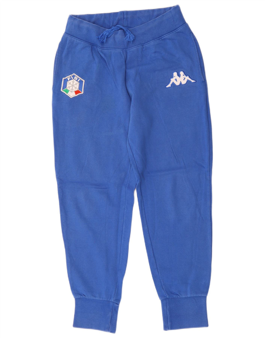 Calça de treino masculina Kappa Graphic Joggers azul médio