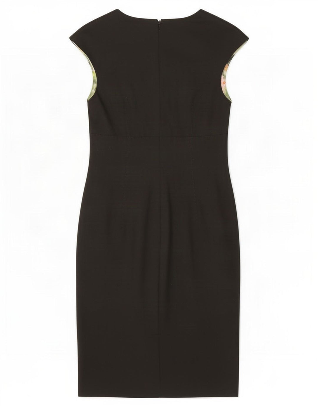 Vestido bainha feminino Ted Baker tamanho 2 pequeno preto