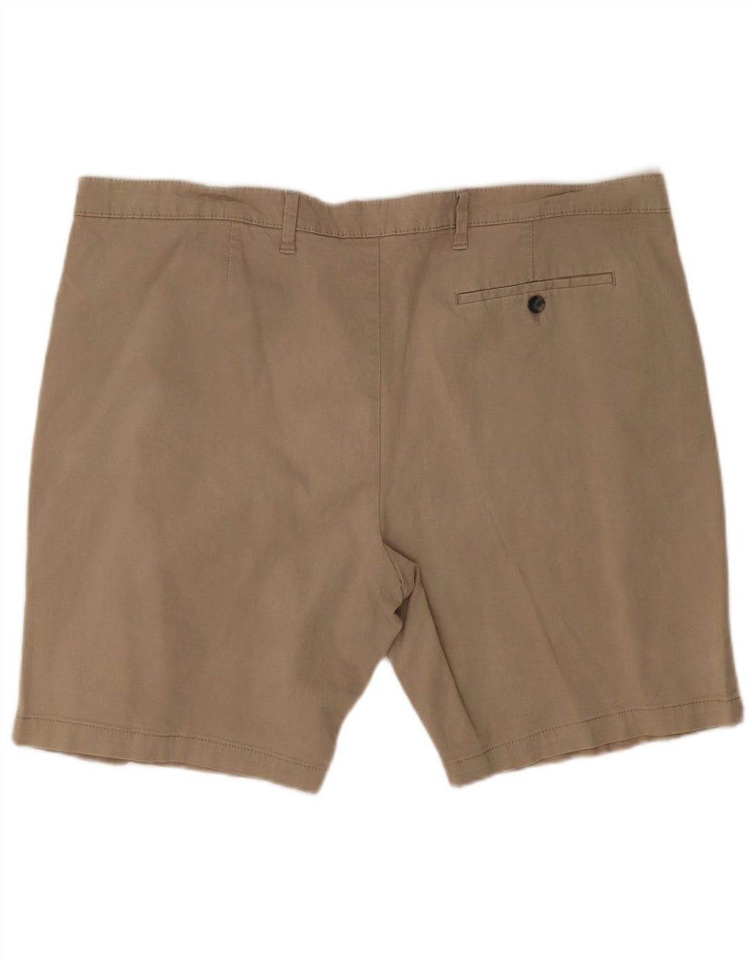 Shorts chino masculino Marks & Spencer W44 2XL algodão cáqui