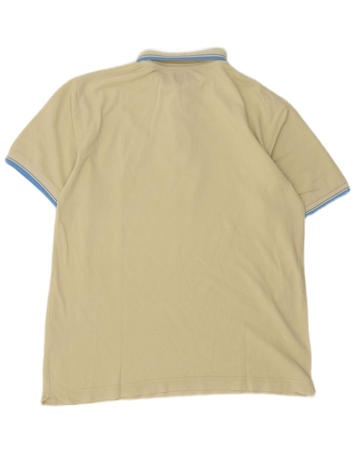 Camisa polo masculina Kappa XL algodão amarelo