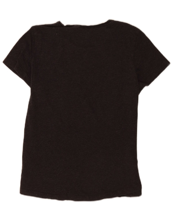 Camiseta feminina Puma Graphic UK 14 grande algodão cinza