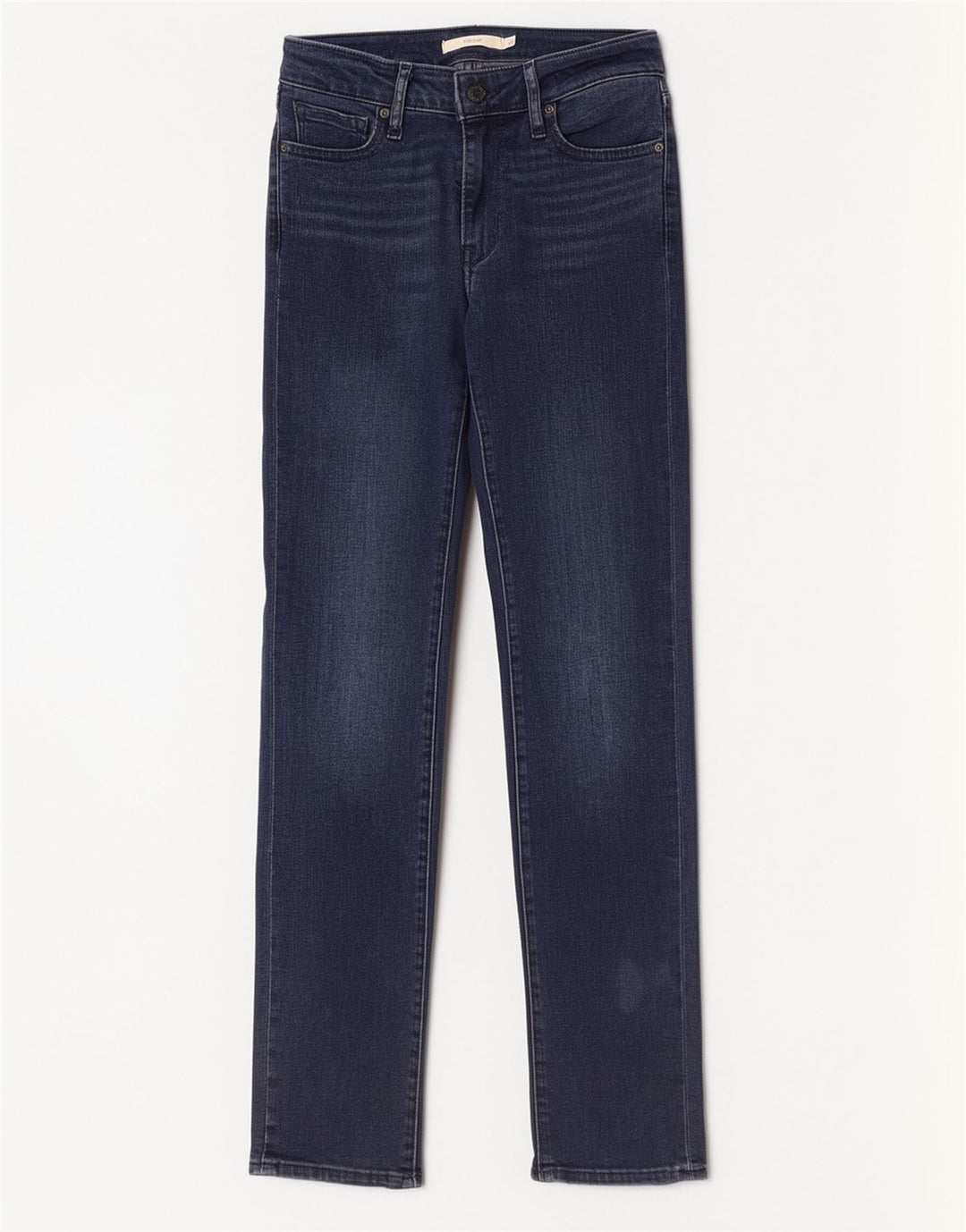 Calça jeans feminina Levi's 712 Slim W26 L30 azul marinho algodão