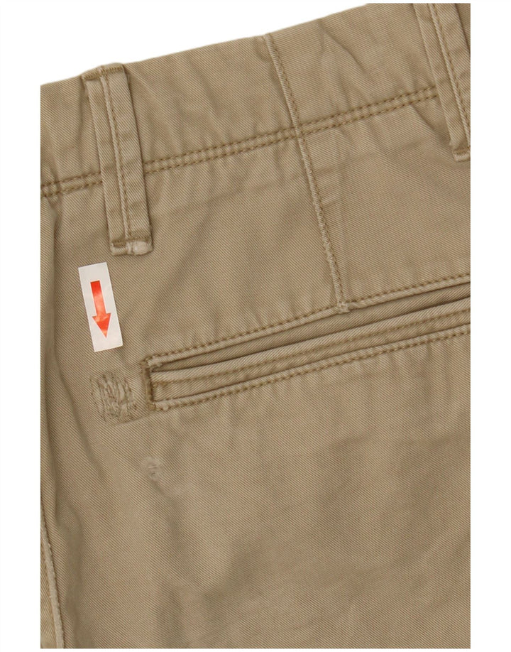 Shorts Chino Masculino Gap W30 Algodão Cáqui Médio