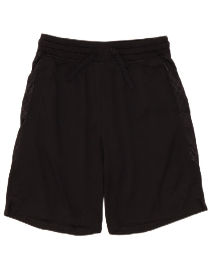 RUSSELL ATLÉTICO Menino Esporte Shorts 10-11 Anos Grande Poliéster Preto