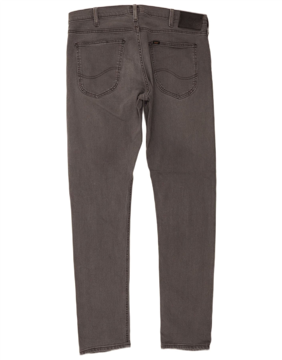 Lee Mens Luke Slim Jeans W36 L34 Cinza Algodão