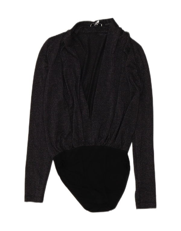 Macacão feminino de manga comprida Reiss UK 6 XS cinza viscose