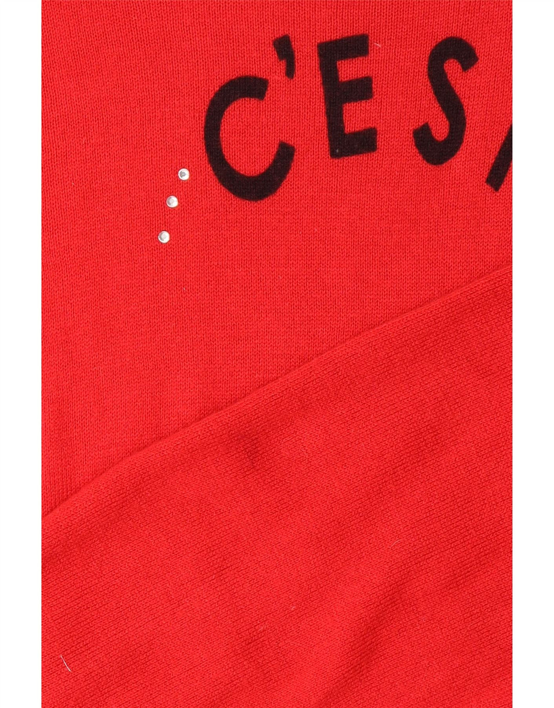 Suéter feminino com gola canoa MARKS & SPENCER Reino Unido 18 XL vermelho