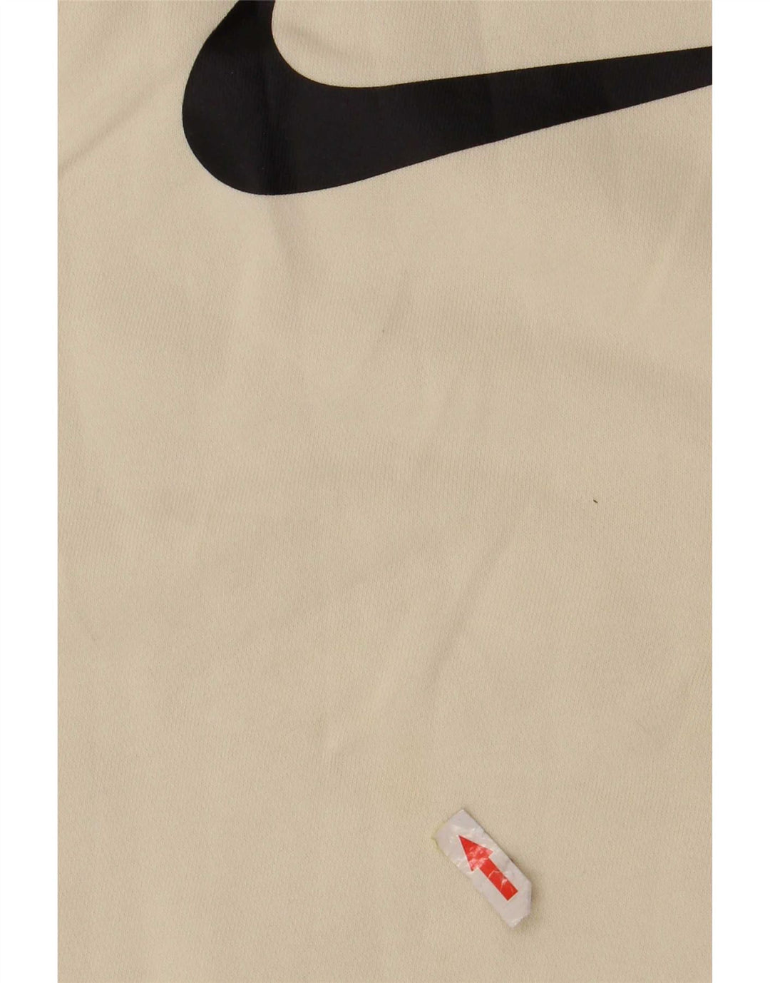 Moletom gráfico masculino Nike Jumper médio off white colorblock algodão