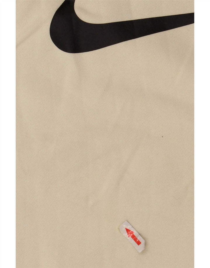 Moletom gráfico masculino Nike Jumper médio off white colorblock algodão