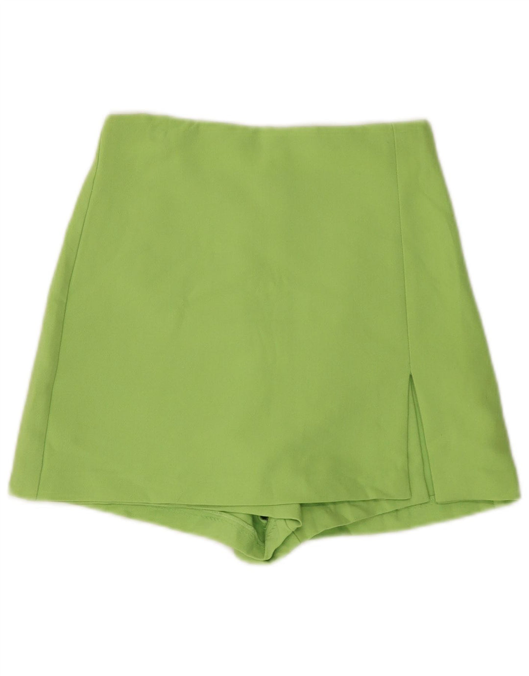 Zara Womens Skort UK 4 XS Verde Poliéster