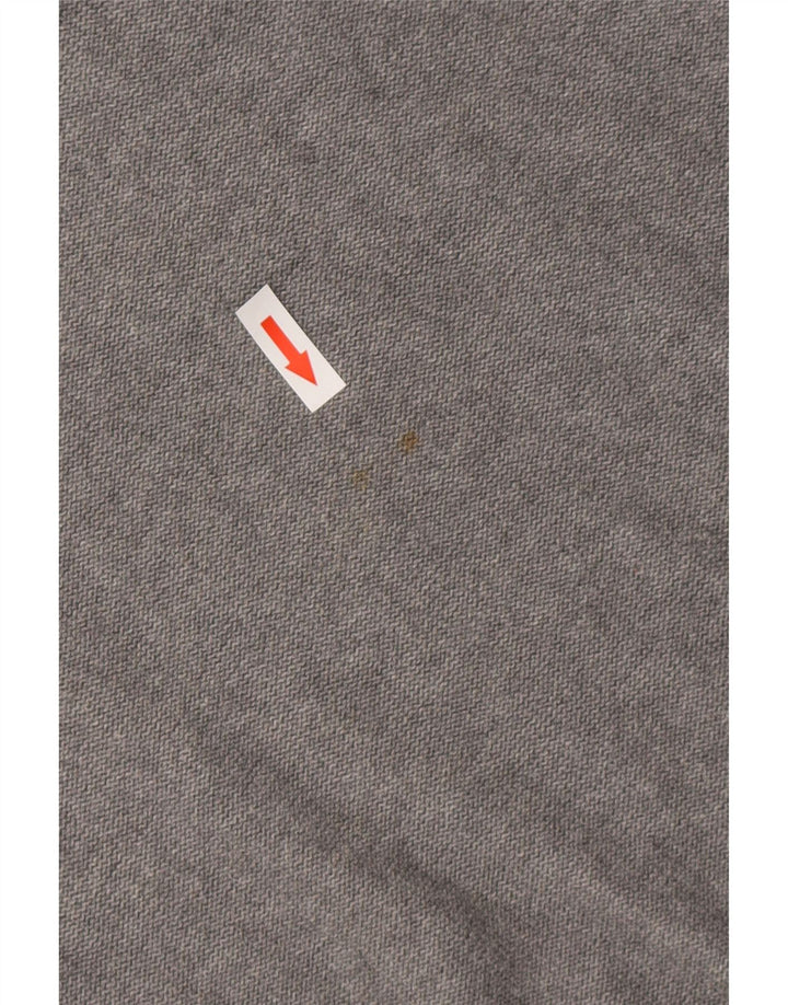 JACK & JONES Suéter masculino com gola redonda e algodão cinza médio