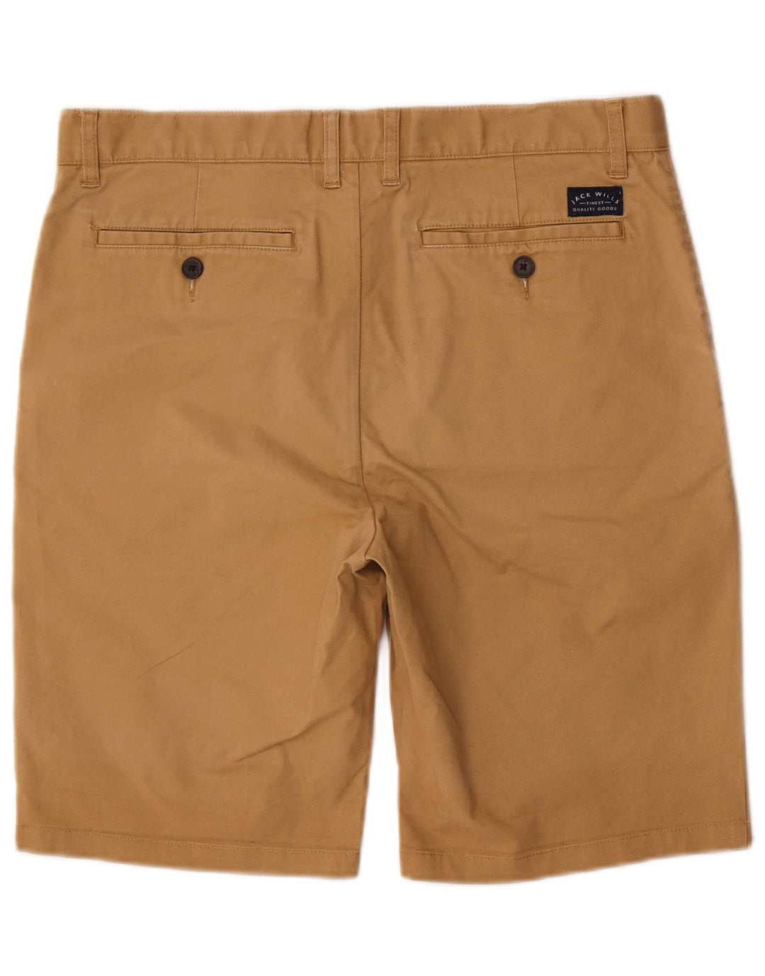 Jack Wills Mens Chino Shorts W34 Grande Algodão Bege